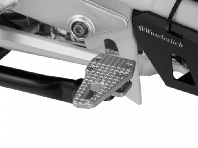 Расширитель педали тормоза Wunderlich - серебро