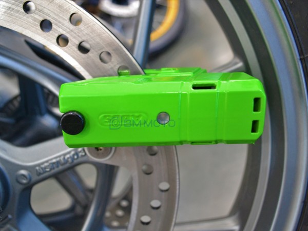 Мото-замок ABUS 8077 GRANIT DETECTO X-PLUS (жовтий)