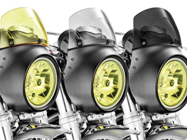 Ветровое стекло на обтекатель Wunderlich "Vintage"для BMW RnineT - тонированное