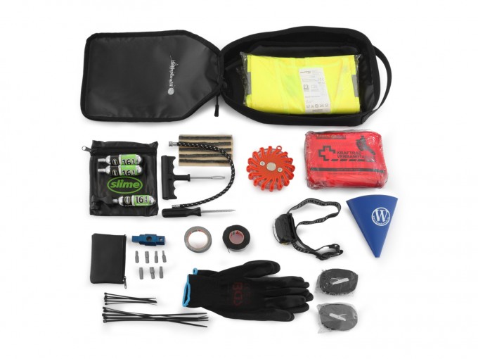 Внутренняя сумка для ящика под инструмент с набором аксессуаров  Wunderlich для BMW R1200 / 1250GS Adventure