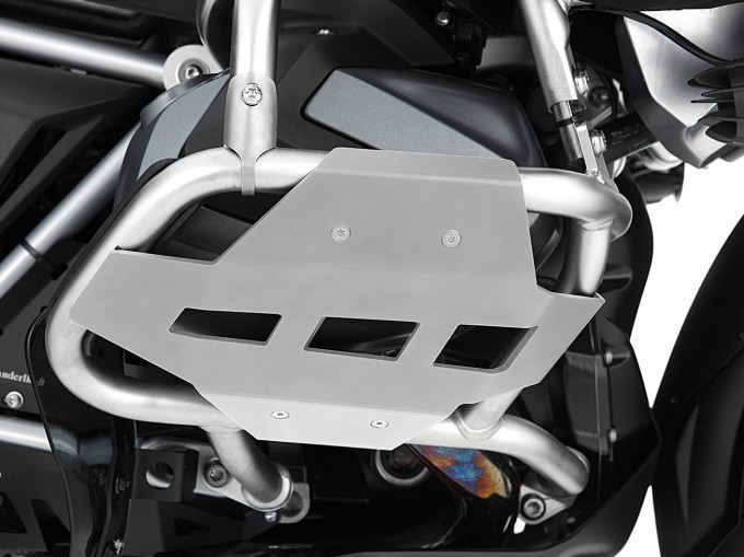Защита головки блока цилиндров Wunderlich для BMW R1250GS / Adventure - серебро