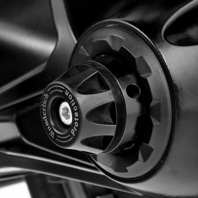 Крашпед в ось заднего колеса 
Wunderlich чёрный