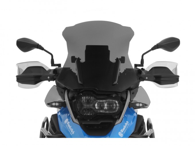 Вітрове скло Wunderlich "MARATHON" для BMW R1200/1250GS/Adventure - з кронштейнами - тоноване