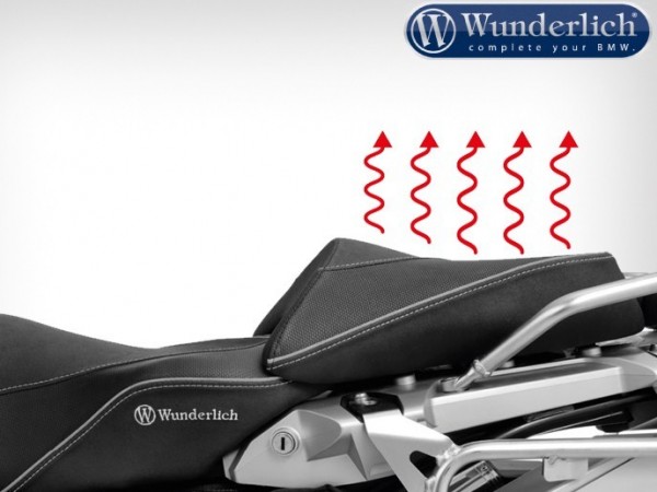 Сиденье пассажира Wunderlich с подогревом для BMW R1200 / 1250GS / Adventure