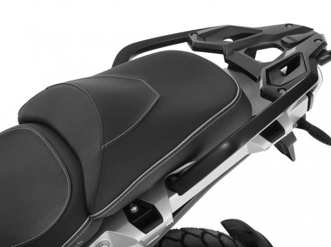 Сидіння пасажирське Wunderlich "AKTIVKOMFORT" для BMW R1200 / 1250GS / Adventure - стандартне - чорне