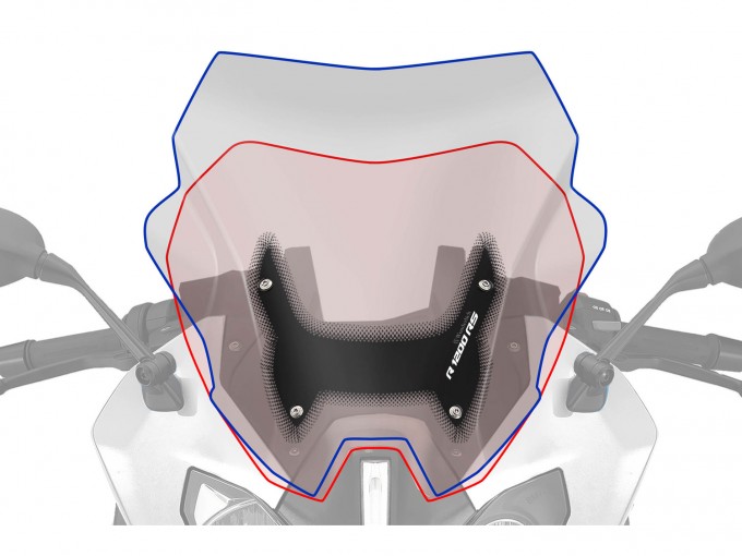Вітрове скло Wunderlich "MARATHON" для BMW R1200/1250RS - прозоре