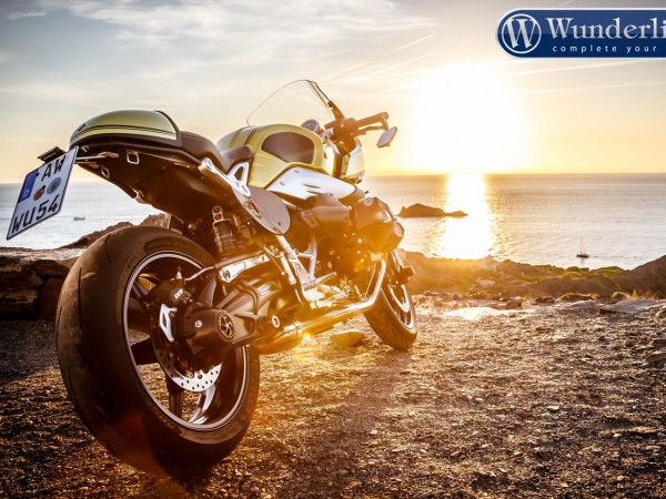 Задний кронштейн со стоп сигналом Wunderlich - черный