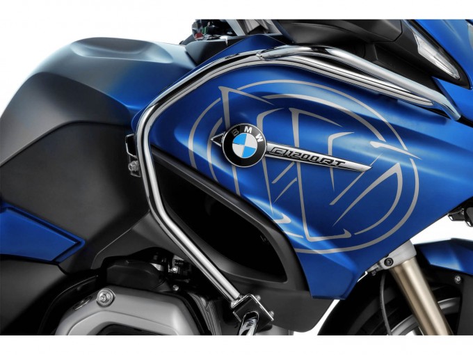 Захисні дуги для бака Wunderlich для BMW R1200RT LC - хром