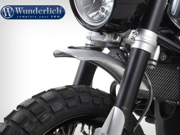 Крыло переднее Wunderlich Classic - высокое - серебристое