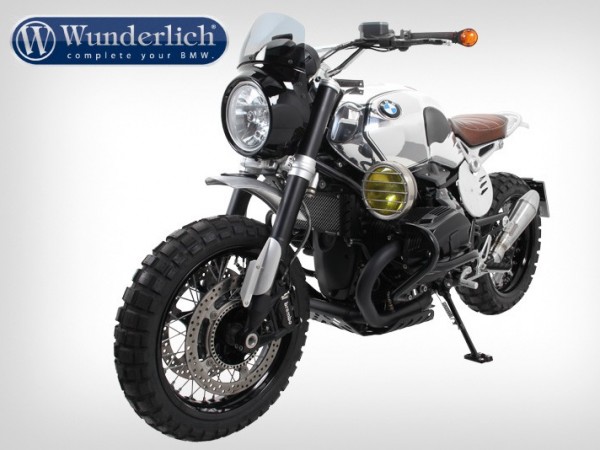 Крыло переднее Wunderlich Classic - высокое - серебристое