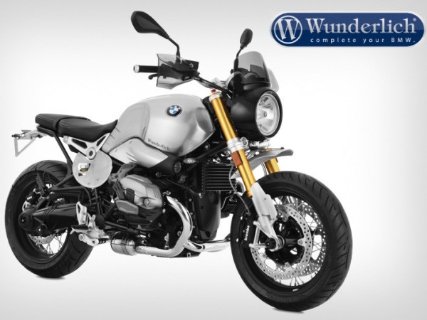 Крыло переднее Wunderlich Classic - высокое - серебристое