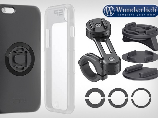 Кронштейн SP Connect для телефона iPhone 6+ / 6S+ / 7+ / 8+ на руль мотоцикла