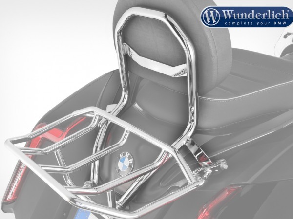 Кронштейн для спинки пассажира для BMW K1600B Wunderlich, хромированный