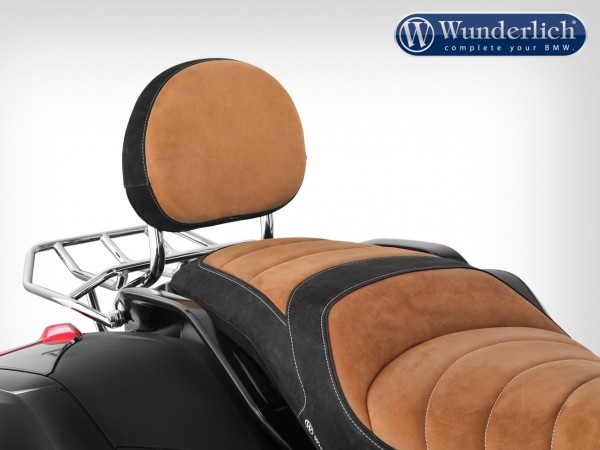 Задняя подушка для багажной системы для BMW K1600B,коричневая