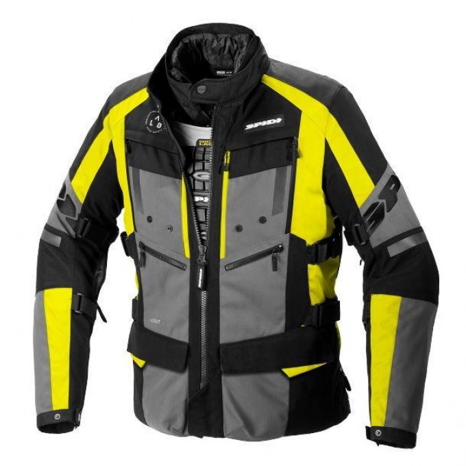 Мотокуртка Spidi 4 Season Evo BLACK-YELLOW  2XL