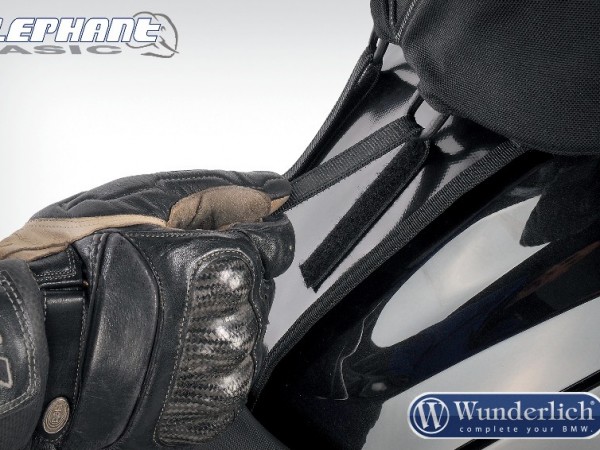 Легкая сумка на бак Elephant BMW F650/700/800GS/GSA джинсовая