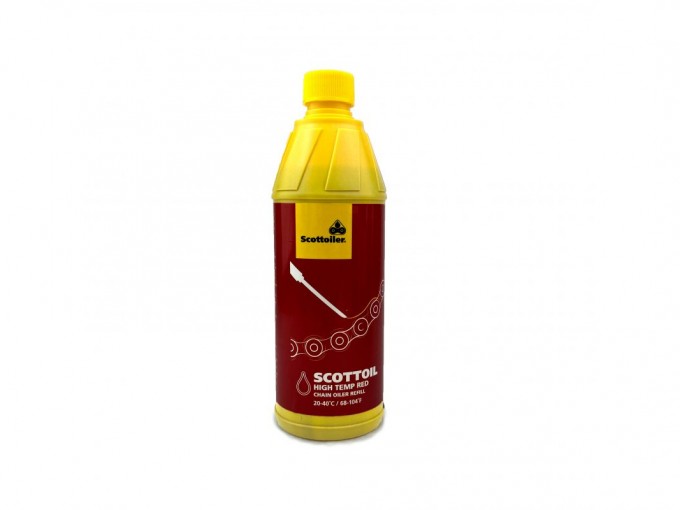 Масло для смазки цепи Scottoil High Temp Red 500ml