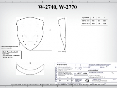 Вітрове скло для BMW R1200 / 1250GS / Adventure - прозоре