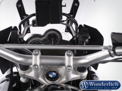 Распорка руля Wunderlich для BMW R1200 / 1250GS / Adventure- серебристый