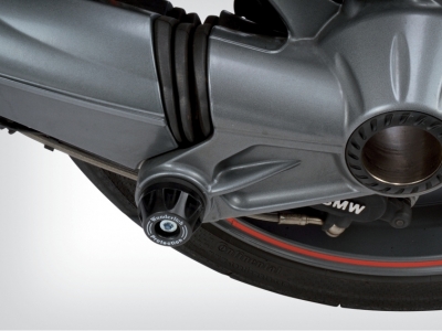 Комплект - накладки защиты двигателя и крашпад кардана (черные) BMW R1200GS / RT 2014 - 