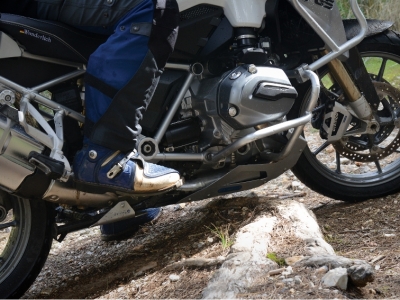 Защита двигателя расширенная Wunderlich для BMW R1200GS LC/R1200GS LC ADV - серебро