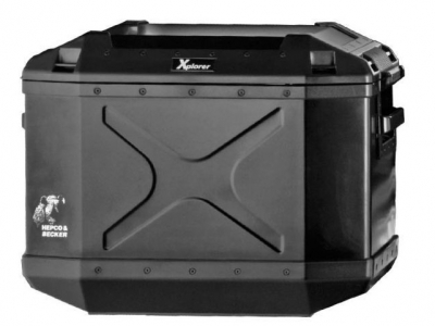 Кофр левый Wunderlich "XPLORER" Hepco & Becker - 40 литров - черный