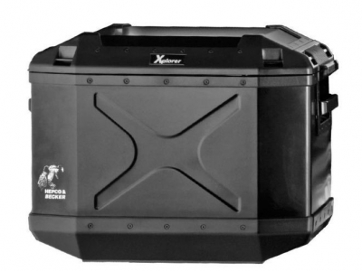 Кофр правый Wunderlich "XPLORER" Hepco & Becker - 40 литров - черный