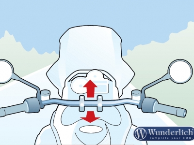 Регулировка руля Wunderlich для BMW R1200GS / R1200GS / Adventure