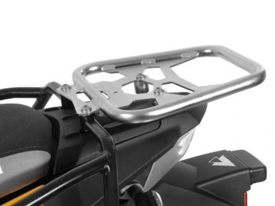 Багажник для топ кейса ZEGA-Pro BMW F650GS/F700GS/F800GS/F800GS Adventure серебро