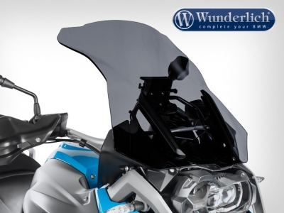 Вітрове скло Wunderlich "Ergo Marathon II" з кронштейном для BMW R1200 / 1250GS / Adventure - тоноване