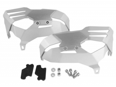 Защита цилиндра и клапанов цилиндров Wunderlich для BMW R1200 RT (-2013), серебристый