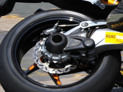 Защита кардана Wunderlich  Ilmberger для BMW R1200RT (-2013) - карбон