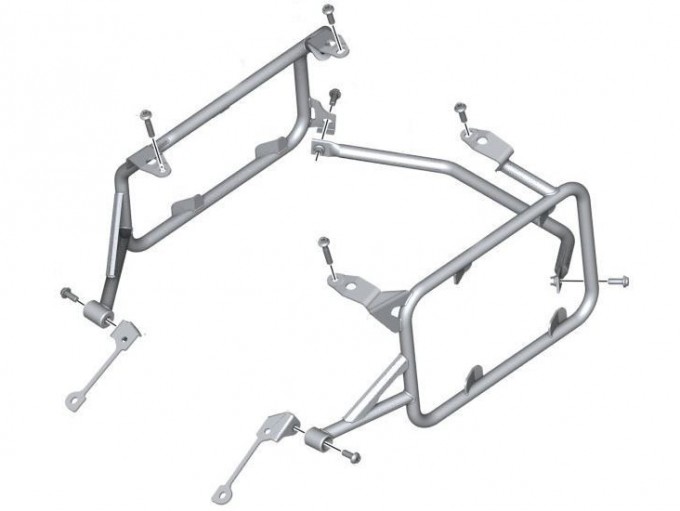 Комплект креплений для металл кофров BMW (BMW R1200GS LC/R1200GS ADV LC ) / R1250GS / R1250GS ADV
