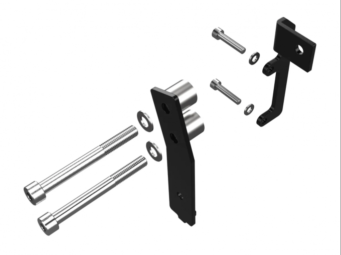 Кронштейн кріплення сигналу DENALI SoundBomb для BMW R1200GS LC/Adventure/R1250GS/Adventure