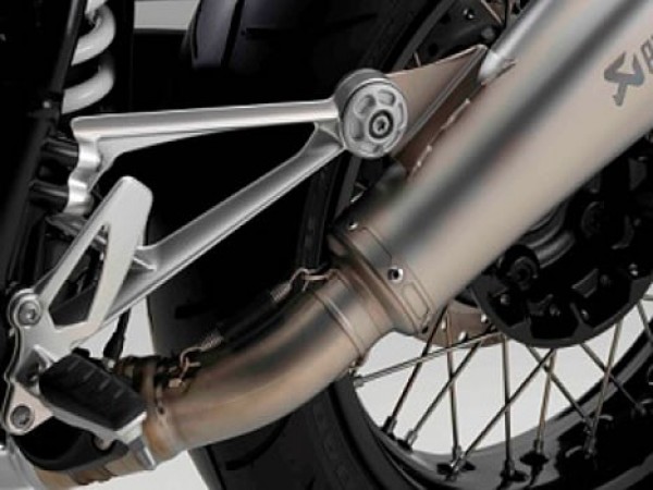 Комплект держателя спортивного глушителя AKRAPOVIC (нижний) для BMW RnineT