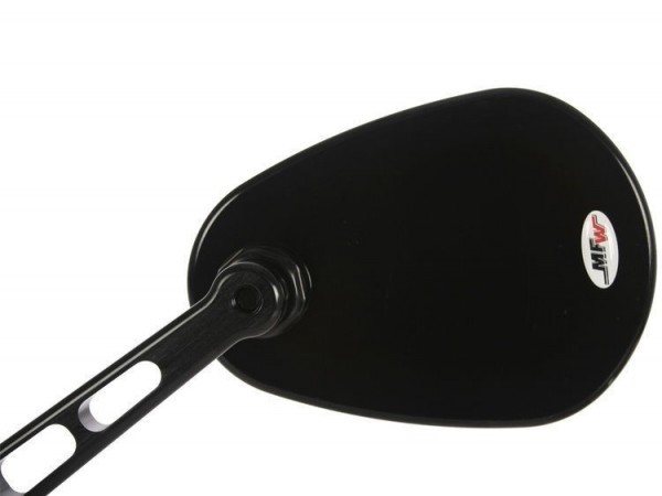 Зеркало Wunderlich в алюминиевом корпусе - асферическое - черное