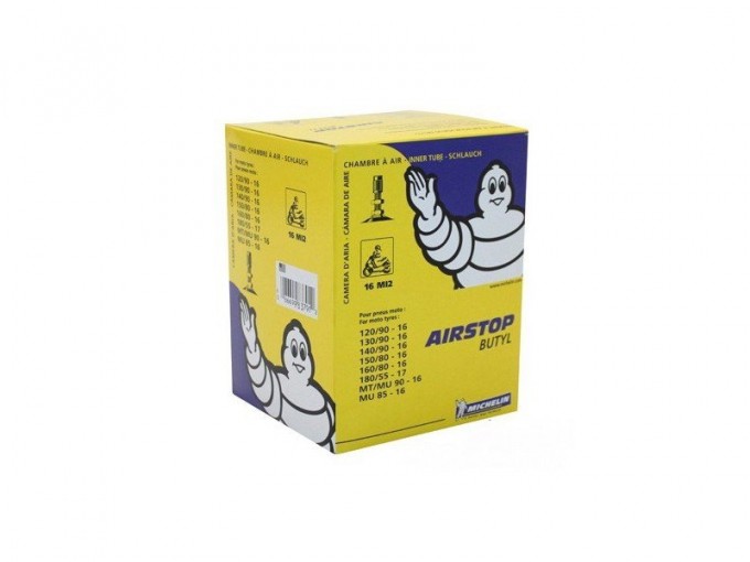 Камера  Michelin AIRSTOP VALVE TR4 120/90, 130/90, 140/90, 150/80, 160/80, MT90-MU85-16 (628921)