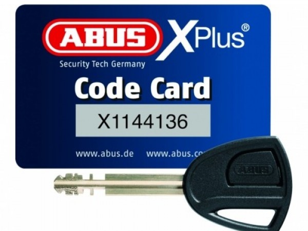 Мото-замок ABUS 8077 GRANIT DETECTO X-PLUS (голубой)