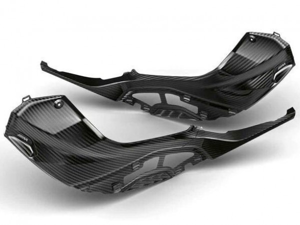 Облицовка топливного бака справа карбон для BMW S1000RR