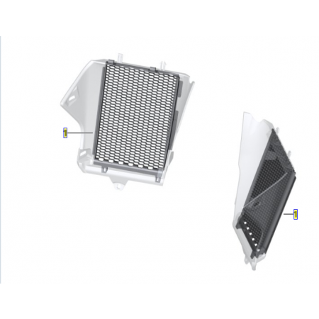 Захист радіатора BMW, для мотоцикла BMW R1200 / 1250GS / Adventure- права