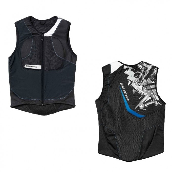 Жилет с защитой груди и спины