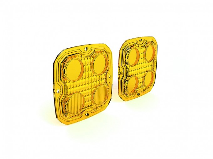 Комплект линз Denali TriOptic D4 - желтый