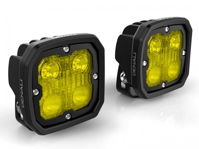 Комплект линз Denali TriOptic D4 - желтый