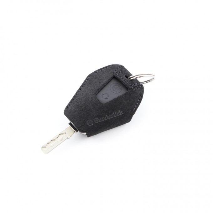 Шкіряний чохол Wunderlich для ключа Keyless Ride - натуральна шкіра - чорний