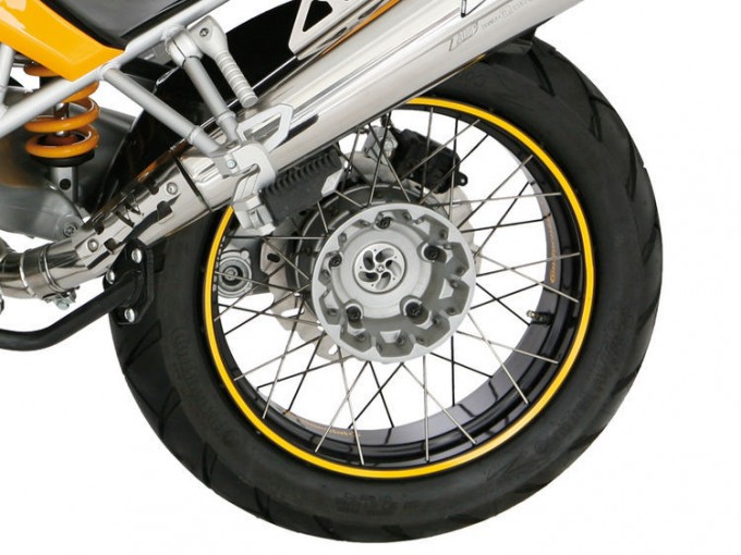 Светоотражающая полоса для обода 19-21 желтая Wunderlich