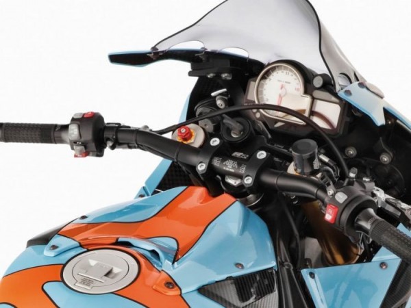 Руль для BMW RnineT/S1000R(2014 - )/S1000RR( - 2011)/S 1000 RR(2012 - 2014) серебро