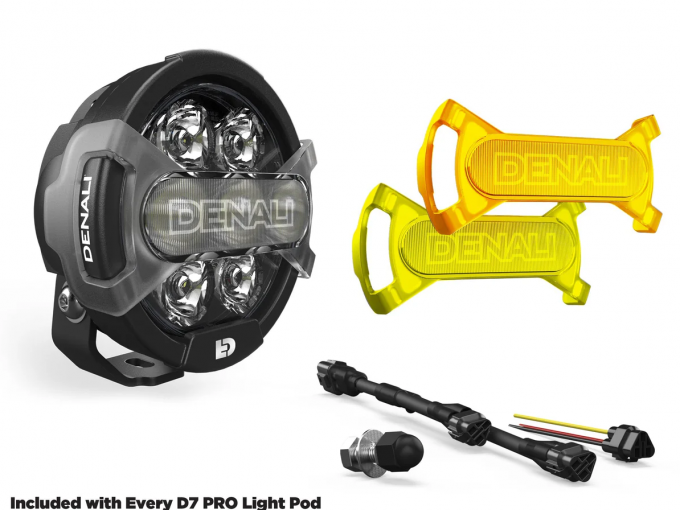 Противотуманные фары Denali D7 Pro 1шт