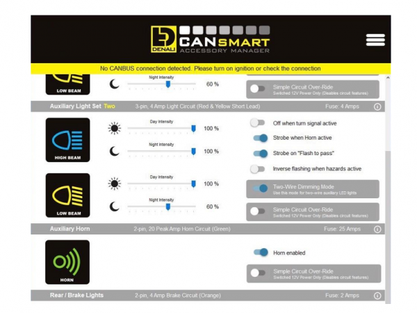 Контролер Plug-N-Play DENALI 2.0 CANsmart для BMW R1200/R1250