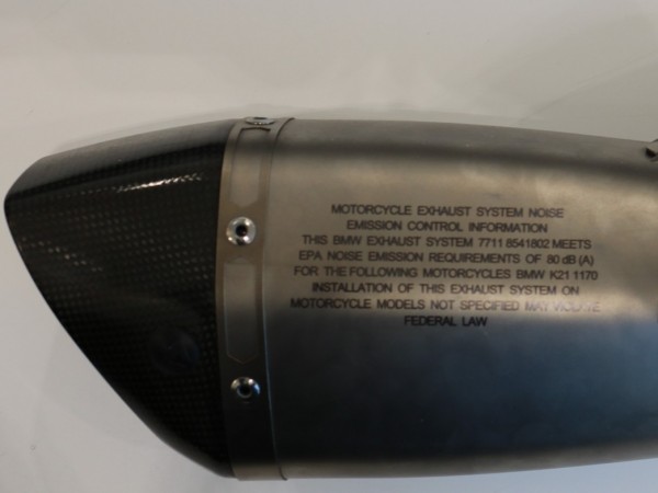 Спортивный глушитель AKRAPOVIC BMW RnineT