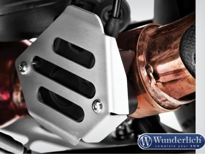 Защита выпускного клапана Wunderlich серебро